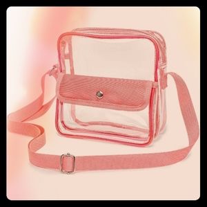 💋 Super Cute Clear PVC Crossbody Bag/Purse